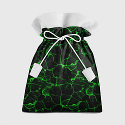 Подарочный мешок Разломы зеленого пламени