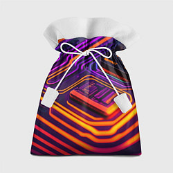 Мешок для подарков Микрочип, цвет: 3D-принт