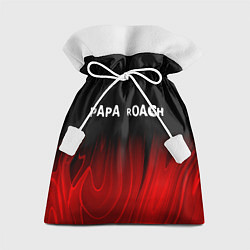 Мешок для подарков Papa Roach red plasma, цвет: 3D-принт