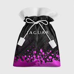 Мешок для подарков Jaguar pro racing: символ сверху, цвет: 3D-принт