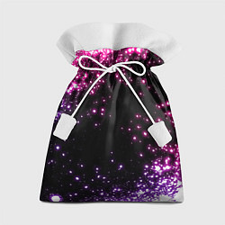 Мешок для подарков Неоновые звезды - neon, цвет: 3D-принт