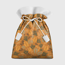 Подарочный мешок Мексиканские оранжевые папаротники