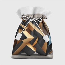 Мешок для подарков Абстрактный куб, цвет: 3D-принт