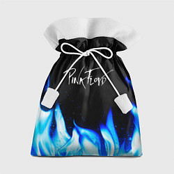 Мешок для подарков Pink Floyd blue fire, цвет: 3D-принт