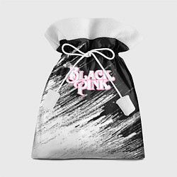 Мешок для подарков Blackpink - черно-белый, цвет: 3D-принт