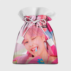 Мешок для подарков Jennie Black pink, цвет: 3D-принт