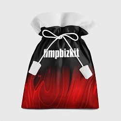 Мешок для подарков Limp Bizkit red plasma, цвет: 3D-принт