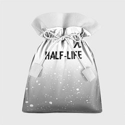 Мешок для подарков Half-Life glitch на светлом фоне: символ сверху, цвет: 3D-принт
