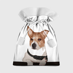 Мешок для подарков Джек-рассел терьер, цвет: 3D-принт