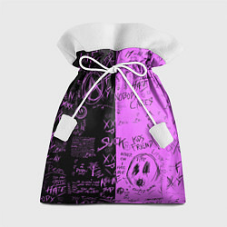 Подарочный мешок Dead inside purple black