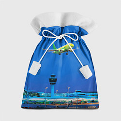 Мешок для подарков S7 Боинг 737, цвет: 3D-принт