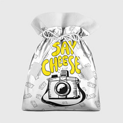 Мешок для подарков Say cheese, цвет: 3D-принт