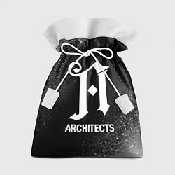 Мешок для подарков Architects glitch на темном фоне, цвет: 3D-принт