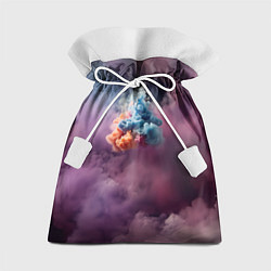 Подарочный мешок Разноцветный клуб дыма