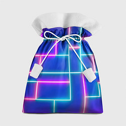 Мешок для подарков Неон линии, цвет: 3D-принт