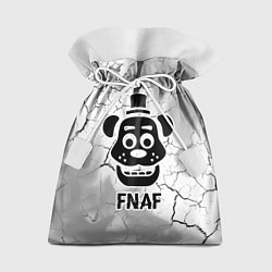 Подарочный мешок FNAF glitch на светлом фоне