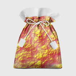 Мешок для подарков Золото с оранжевым, цвет: 3D-принт