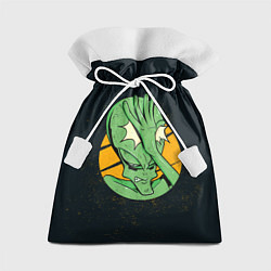 Мешок для подарков Alien facepalm, цвет: 3D-принт