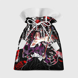 Мешок для подарков Кокушибо высшая луна - Клинок демонов, цвет: 3D-принт