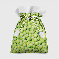 Мешок для подарков Узор из теннисных мячей, цвет: 3D-принт