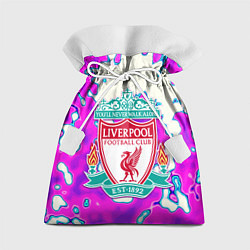 Мешок для подарков Ливерпуль спорт клуб, цвет: 3D-принт