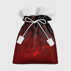 Мешок для подарков Дракон в градиенте, цвет: 3D-принт