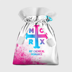 Мешок для подарков My Chemical Romance neon gradient style, цвет: 3D-принт