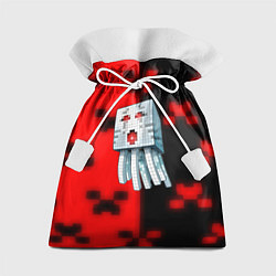 Мешок для подарков Майнкарфт топ игра пиксели, цвет: 3D-принт
