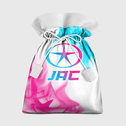 Мешок для подарков JAC neon gradient style, цвет: 3D-принт