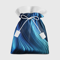 Мешок для подарков Трехмерные волны, цвет: 3D-принт