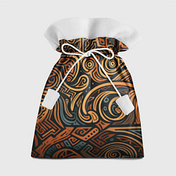 Мешок для подарков Узор в викингском стиле, цвет: 3D-принт