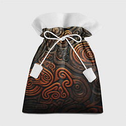 Подарочный мешок Асимметричный паттерн в викингском стиле