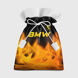 Мешок для подарков BMW - gold gradient посередине, цвет: 3D-принт