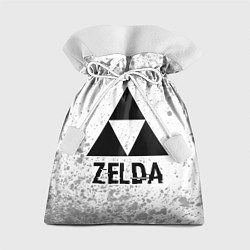 Мешок для подарков Zelda glitch на светлом фоне, цвет: 3D-принт