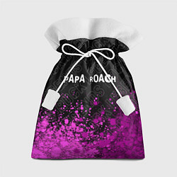 Мешок для подарков Papa Roach rock legends посередине, цвет: 3D-принт