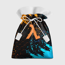 Подарочный мешок Half Life logo краски