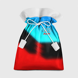 Мешок для подарков AUDI sport brend color, цвет: 3D-принт
