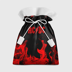 Подарочный мешок AC DC огненный стиль