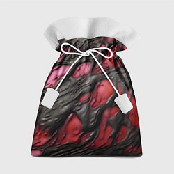 Мешок для подарков Красная текучая субстанция, цвет: 3D-принт