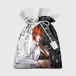 Мешок для подарков Makima - Chainsaw man, цвет: 3D-принт
