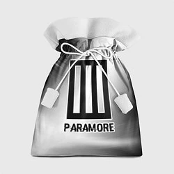 Мешок для подарков Paramore glitch на светлом фоне, цвет: 3D-принт
