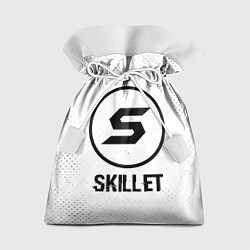 Мешок для подарков Skillet glitch на светлом фоне, цвет: 3D-принт