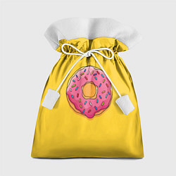 Мешок для подарков Пончик Гомера, цвет: 3D-принт