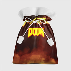 Подарочный мешок Doom storm огненное лого