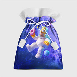 Мешок для подарков Homer Simpson is a brave astronaut, цвет: 3D-принт