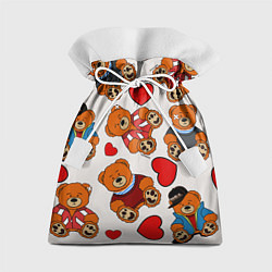 Подарочный мешок Медведи - персонажи из Слово пацана