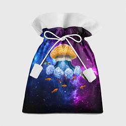 Мешок для подарков Space mushroom, цвет: 3D-принт