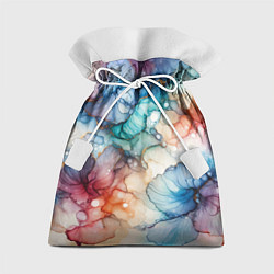 Мешок для подарков Нарисованная спиртовыми чернилами иллюстрация, цвет: 3D-принт