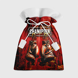 Мешок для подарков Champion boxing, цвет: 3D-принт