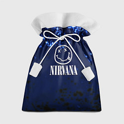 Подарочный мешок Nirvana рок краски